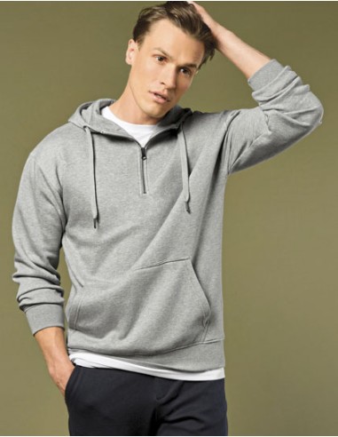 KUS-KK336-Regular Fit 1/4 Zip Hoodie
